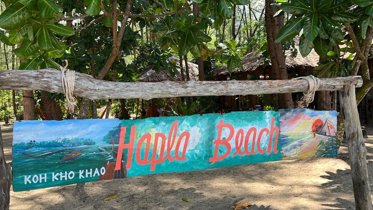 Koh Kho Khao Island Hapla Beach Cottage מראה חיצוני תמונה